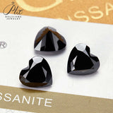 Moissanite Loose Stone Heart Cut D Color with GRA Certificate Beads for DIY Jewelry Making Wholesale Top Quality No Fade Beads
