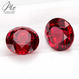 Loose Round Synthetic Ruby 0.12-3.85CT Wholesale Suitable For DIY Various Jewelry Can Be Used As A Gift