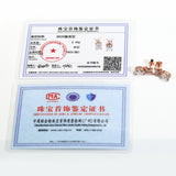 Moissanite Earrings Emerald/Ruby/Sapphire Styles 925 Silver Gift-Ready Hypoallergenic Fade-Resistant Factory-Direct Women Only