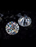 Multi-Size Round-Cut Lab-Grown Diamonds DIY Available For Rings Necklaces Earrings Ideal For Gifting As Presents