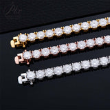 6.5mm Tennis Bracelet/Necklace Exquisite D-Color Moissanite Unisex Elegant Jewelry Anniversary Gift Allergy-Resistant