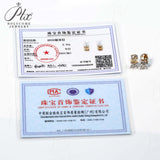 Moissanite Earrings Emerald/Ruby/Sapphire Styles 925 Silver Gift-Ready Hypoallergenic Fade-Resistant Factory-Direct Women Only