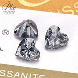 Moissanite Loose Stone Heart Cut D Color with GRA Certificate Beads for DIY Jewelry Making Wholesale Top Quality No Fade Beads