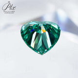 Moissanite Loose Stone Heart Cut D Color with GRA Certificate Beads for DIY Jewelry Making Wholesale Top Quality No Fade Beads