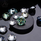 Moissanite Stone Wholesale D Color Cushion Cut 0.5CT-10CT Moissanite Loose Stone Gemstone for Jewelry Making with GRA Report