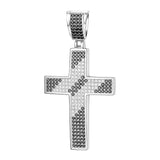 Dazzling Moissanite Hip-hop Cross Necklace - Hypoallergenic Choice for Easter Gifting to Family For Both Men and Women