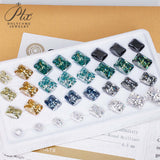 Loose Moissanite Stone 1 Carat Size 5x7mm Lab Grwon Diamond Brilliant Radiant Cut D Color  charms for jewelry making