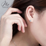 Trillion Cut Halo Triangle Moissanite Jewelry Set Women Only Gifts For Festivals And Anniversaries