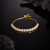 Adjustable 3-4mm Moissanite Bracelet Women's Style 925 Silver Fashionable and Popular Holiday Gift Anniversary Gift