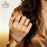 Lab Grown Diamond Ring 1-2ct 925 Sterling Silver 14k 18k IGI Certified Marquise Cut Hypoallergenic Wedding Ring Engagement Ring Factory Direct Sale Daily Wear Commuter‑Friendly