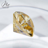 Lab Grown Loose Moissanite Diamond Wholesale Multicolor Trillion Shape VVS1 Clarity for Gemstone Making GRA Certificate Beads