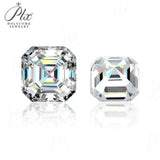 Multi Size Wide Square And Asscher Lab-Grown Diamonds D Color VS1 Clarity Wholesale For DIY Making Rings Earrings Bracelets Pendants Necklaces And Other Jewelry