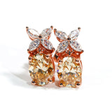 Moissanite Earrings Emerald/Ruby/Sapphire Styles 925 Silver Gift-Ready Hypoallergenic Fade-Resistant Factory-Direct Women Only