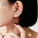 Exquisite Lab Grown Diamond Earrings New Arrival Design 10K/14K/18K Solid White Gold DEF VVS Minimalist Stud Earrings for Women Hypoallergenic for Daily Wear Factory Direct Supply