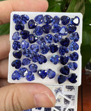 0.34-7.85ct Anti-Allergy Multi-Size Loose Heart Lab-Grown Sapphires Essential Materials For DIY Jewelry Crafting