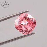 Cushion Shape Lab-Grown Padparadscha Loose Gems - Great for DIY Jewelry Making