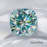 Moissanite Stone Wholesale D Color Cushion Cut 0.5CT-10CT Moissanite Loose Stone Gemstone for Jewelry Making with GRA Report