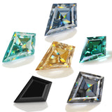 Wholesale Loose Moissanites Stones Kite Cut D Color VVS1 Gemstone Lab Grown Moissanite Diamonds  Jewelry Making Supplies