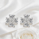 2.4ct Heart Cut Moissanite Earrings White Gold Yellow Gold Romantic Fine Jewelry Gift for Her Valentine Wedding Anniversary