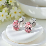 2-8CT Oval Moissanite Earrings for Women Solid 925 Sterling Silver Lab grown Gemstone Screw Back Design Hypoallergenic