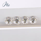 Hundred Faceted Cut Moissanite Loose Stone Round D VVS1 Gems Pass Diamonds Tester Women Jewelry Wholesale
