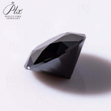 Lab Grown Moissanite Diamond Primary Color VVS1 Clarity Round Shape Brilliant Cut Beads Advanced Jewelry Making Materials