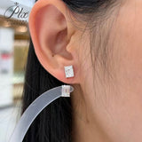 Lab Grown Diamond Earring 1CT Multi-Shape D Color 14K Gold Hypoallergenic & Fadeless Perfect for Daily Wear