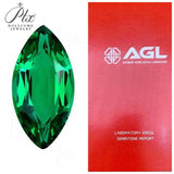Loose Multi-Size Marquise-Shaped Zambian Emeralds Are Not Only Hypoallergenic But Also Exquisite Making Them Wonderful Raw Materials For DIY Christmas Gift Brooches