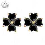 2.4ct Heart Cut Moissanite Earrings White Gold Yellow Gold Romantic Fine Jewelry Gift for Her Valentine Wedding Anniversary