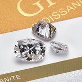 Moissanite Stone Princess Heart Marquise Emerald Radiant Round Pear Oval Cushion Asscher Cut GRA Certificate 0.3ct-5ct