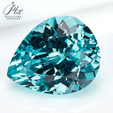 0.24-5.78CT Pear Cut Lab-Grown Paraiba Loose Stones - Wholesale Price Elegant Gift Selection