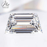 Lab Grown Diamond Trapeze Shape 1.04CT VS1 IGI Certificate White Top Gemstone CVD HPHT DIY Material Jewelry Rings Women Charms