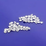 Multi-Size Round-Cut Lab-Grown Diamonds DIY Available For Rings Necklaces Earrings Ideal For Gifting As Presents