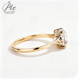 1-3ct Lab Grown Diamond Ring 925 Sterling Silver IGI Certified Cushion Cut Hypoallergenic Wedding Ring Engagement Ring Factory Direct Sale Daily Wear Commuter‑Friendly
