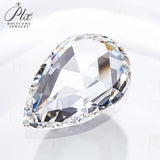 Rose Pear Shape 3.02ct VS1 Lab Grown Diamond F Color Gemstone IGI Certificate CVD HPHT DIY Material Making Jewelry Charms Ring