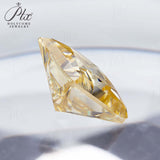 Moissanite Stone Moissanite Stone 0.35ct-5ct Colorful VVS1 Princess Shape Excellent Beads For Women's Jewelery Diamond Ring