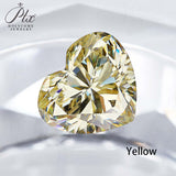 Moissanite Loose Stone Heart Cut D Color with GRA Certificate Beads for DIY Jewelry Making Wholesale Top Quality No Fade Beads