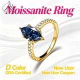 Moissanite Ring 925 Sterling Silver Mixed Cut Multi Color VVS1 GRA Certified Daily Versatile Gift Perfect for Daily Wear Hypoallergenic