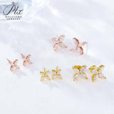 925 Sterling Silver with Hearts and Arrows Cut D Color VVS1  Moissanite Marquise Earrings  GRA Certificate Daily Wear