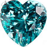 Heart Cut Lab-Grown Paraiba Loose Stones - Wholesale Price Romantic Gift Choice