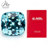 0.78-9.7CT Cushion Cut Lab-Grown Paraiba Loose Stones - Practical DIY Jewelry Creation Material