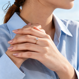 1-3ct Lab Grown Diamond Ring 925 Sterling Silver IGI Certified Cushion Cut Hypoallergenic Wedding Ring Engagement Ring Factory Direct Sale Daily Wear Commuter‑Friendly