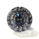 Moissanite Loose Stone Multicolor Primary Color Round Shape Hundred Sided Cut with GRA Certificate Jewelry Rings Earrings Making