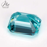 0.86-13.7CT Emerald Cut Lab-Grown Paraiba Loose Stones - Classic Christmas Gift For Loved Ones