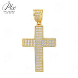 Dazzling Moissanite Hip-hop Cross Necklace - Hypoallergenic Choice for Easter Gifting to Family For Both Men and Women