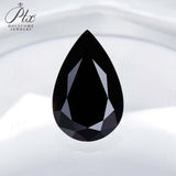 Multicolor Pear Shape Moissanite Diamond Wholesale Loose Stones Lab Grown for Gemstone Charms Engagement Jewelry GRA Certificate