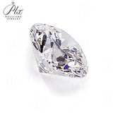 0.8-5.6mm Excellent Cut Round VVS1 D Real Moissanite Loose Gemstones 100% Diamond Tested Fine Jewelry Accessories Wholesale