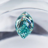 Loose Moissanite Stone Marquise Cut 0.3-10 CT  Few Colors  D Green Blue Black Champagne Color  Excellent Cut Grade Test Positive