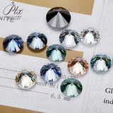 Lab Grown Moissanite Diamond Primary Color VVS1 Clarity Round Shape Brilliant Cut Beads Advanced Jewelry Making Materials
