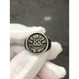 925 Sterling Silver Retro Ring Unisex Suitable For Daily Wear Anti-Allergic